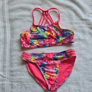 Wonder Nation Colorful Kids Swim Bikini